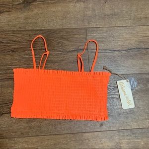 Cabana Del Sol bikini top size large